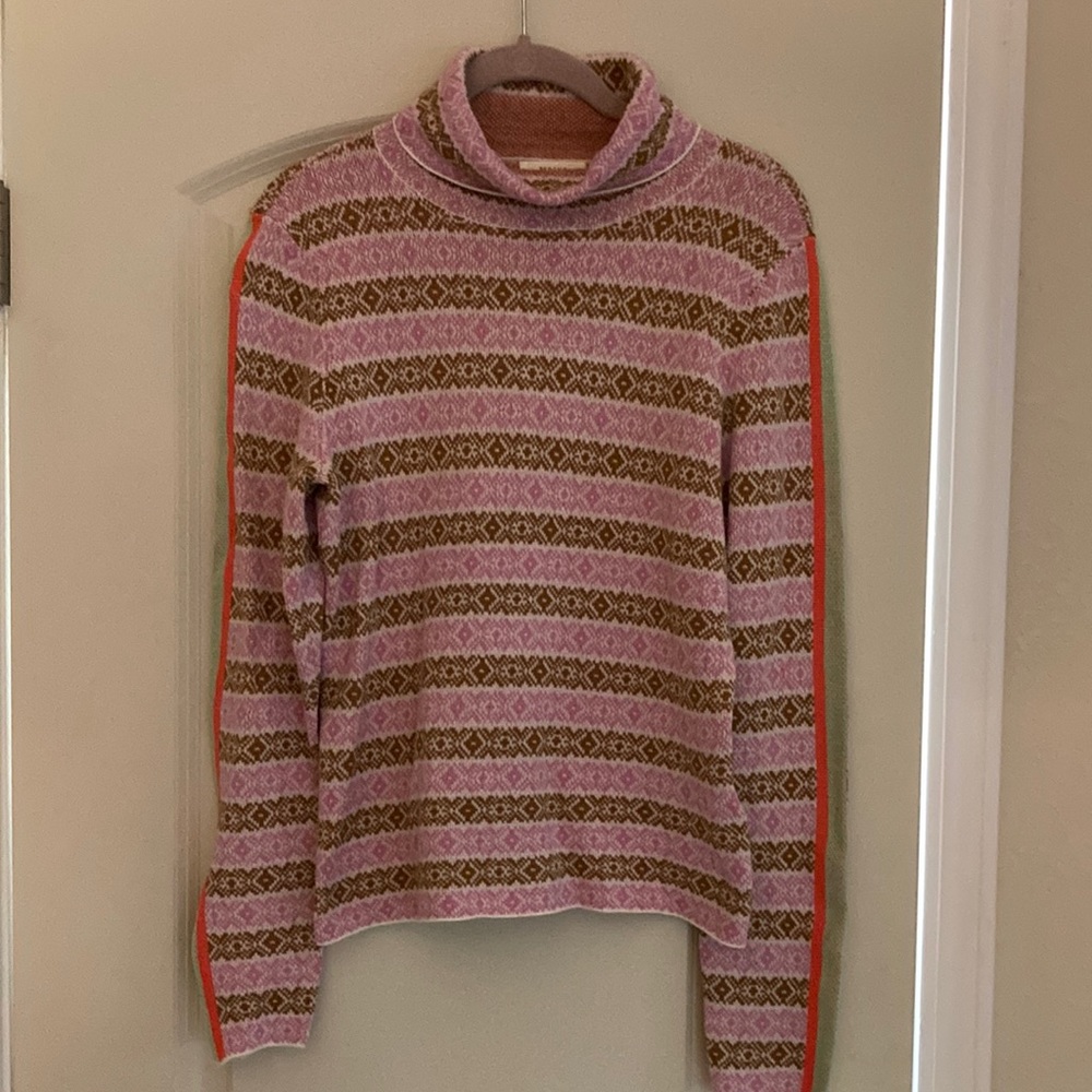 NWOT Maeve by Anthro Nordic Print Sweater - Women’s Size M